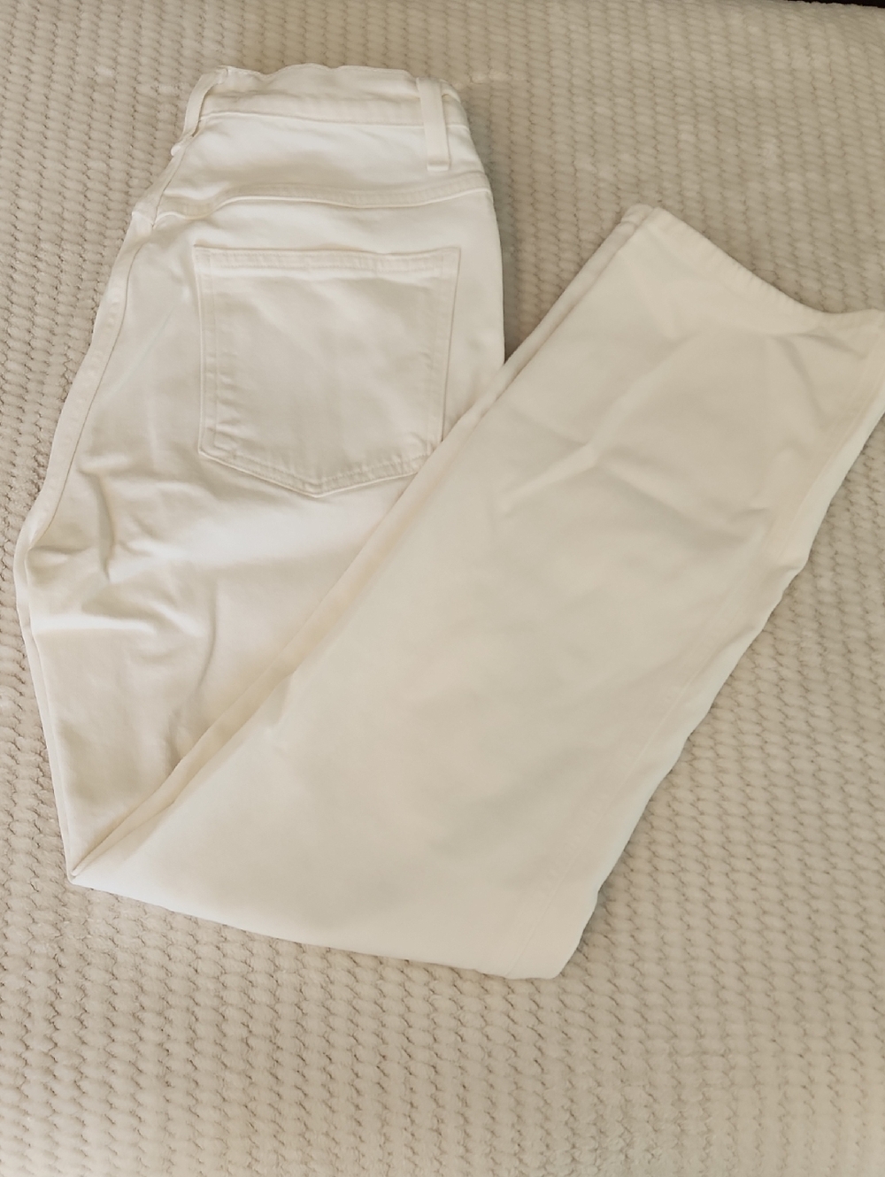 Agolde Los Angeles Waist Classic White Jeans